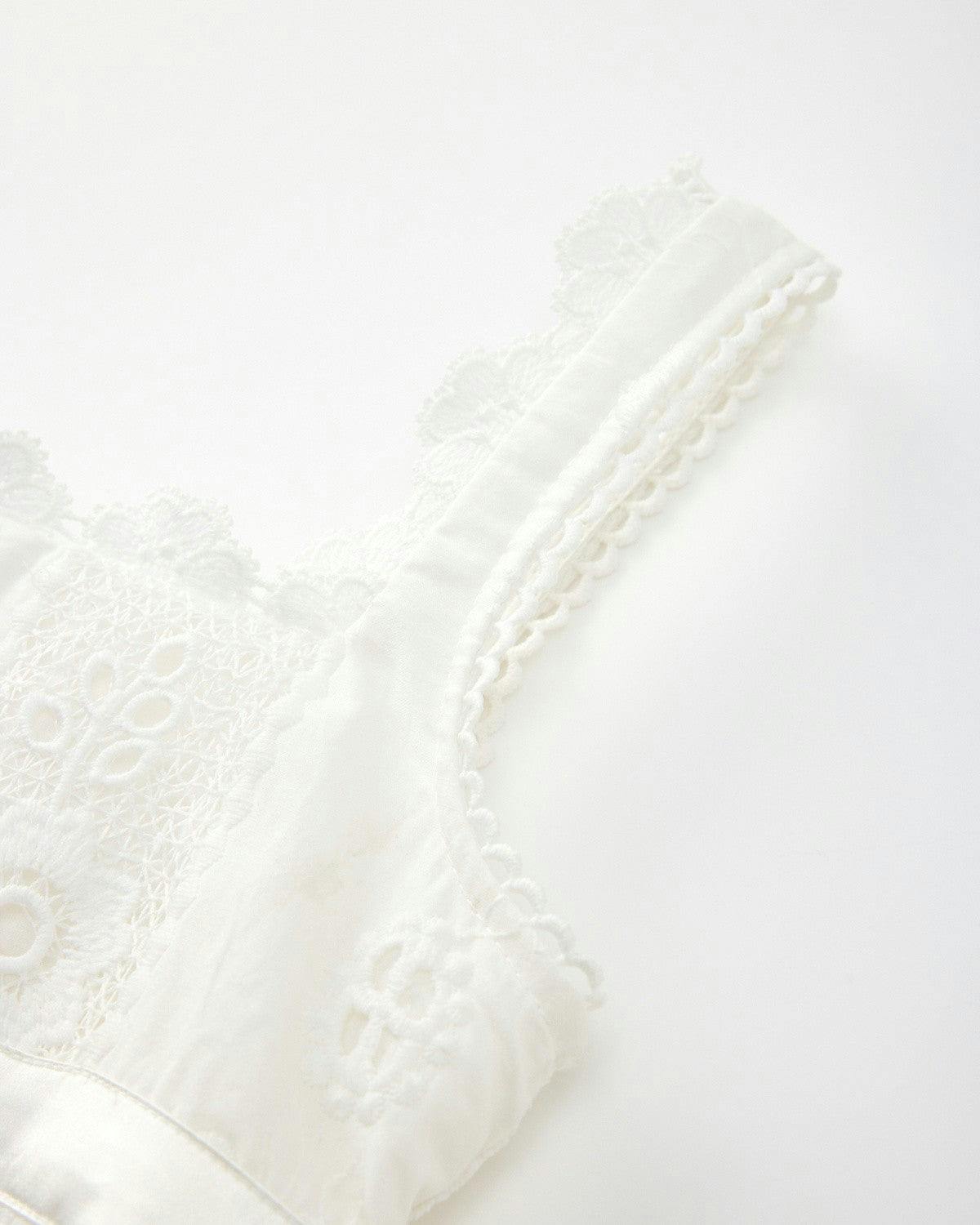 Josephine Embroidered Mini Dress