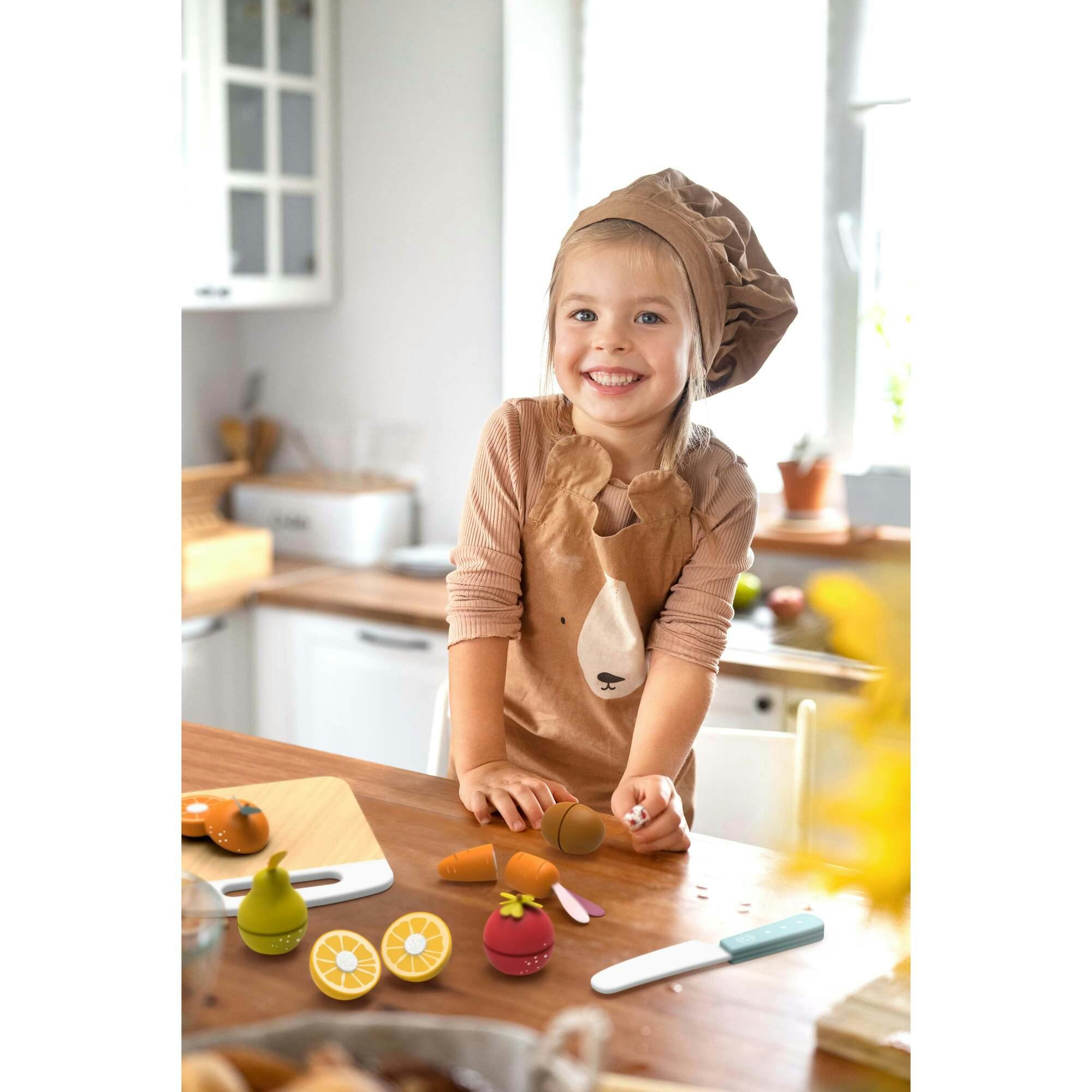 Fruits & Vegetables Cutting Playset