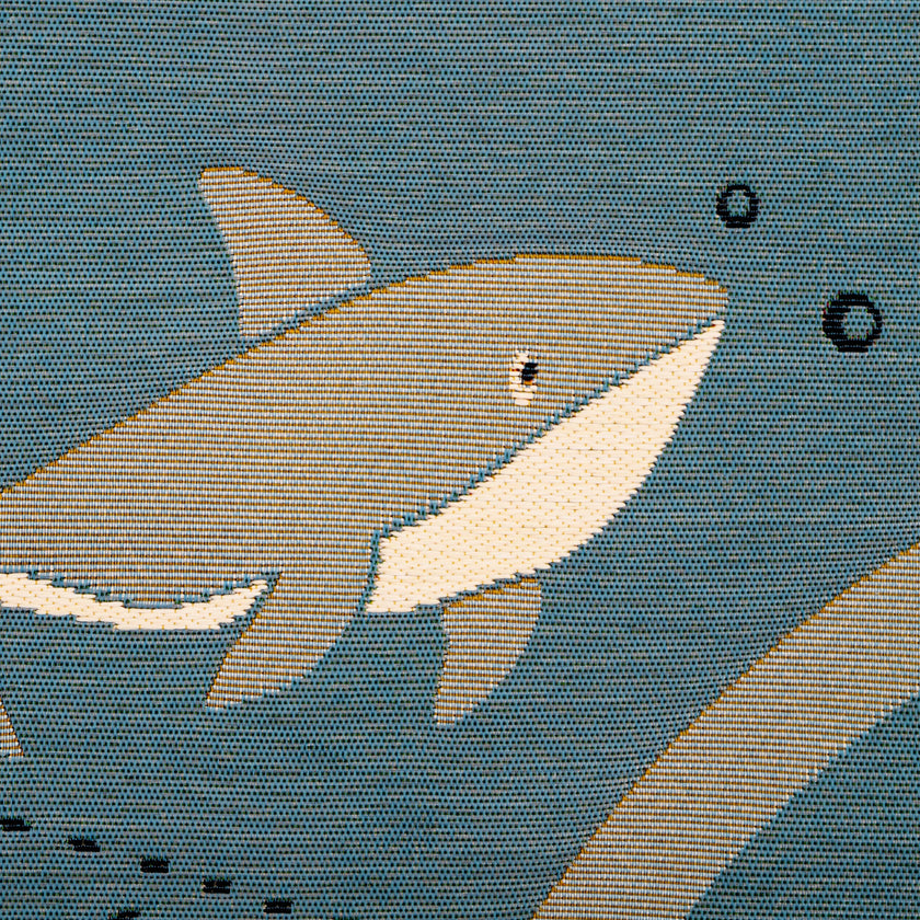 Flat Woven Graphic Print Rectangular Play Rug