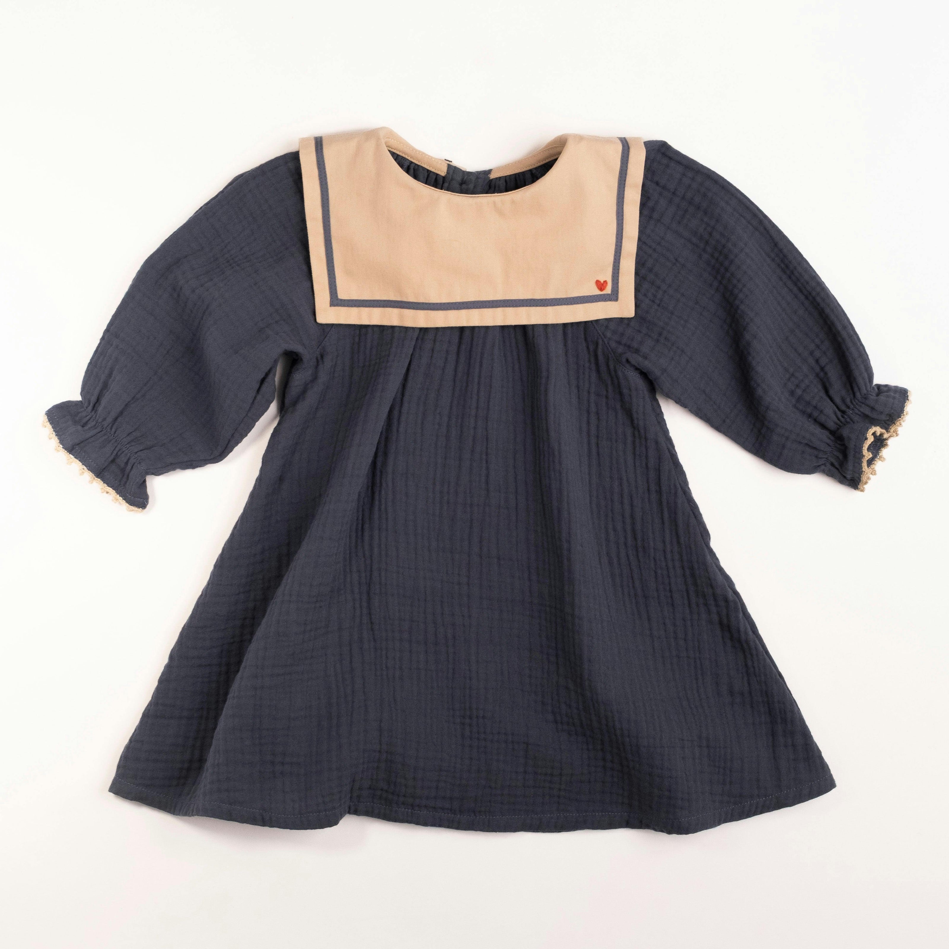 Mariner Belle Dress in Navy