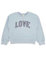 Love Sweatshirt - Cloudy Blue French Terry