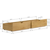 P'kolino Wood Storage Drawers  - Natural