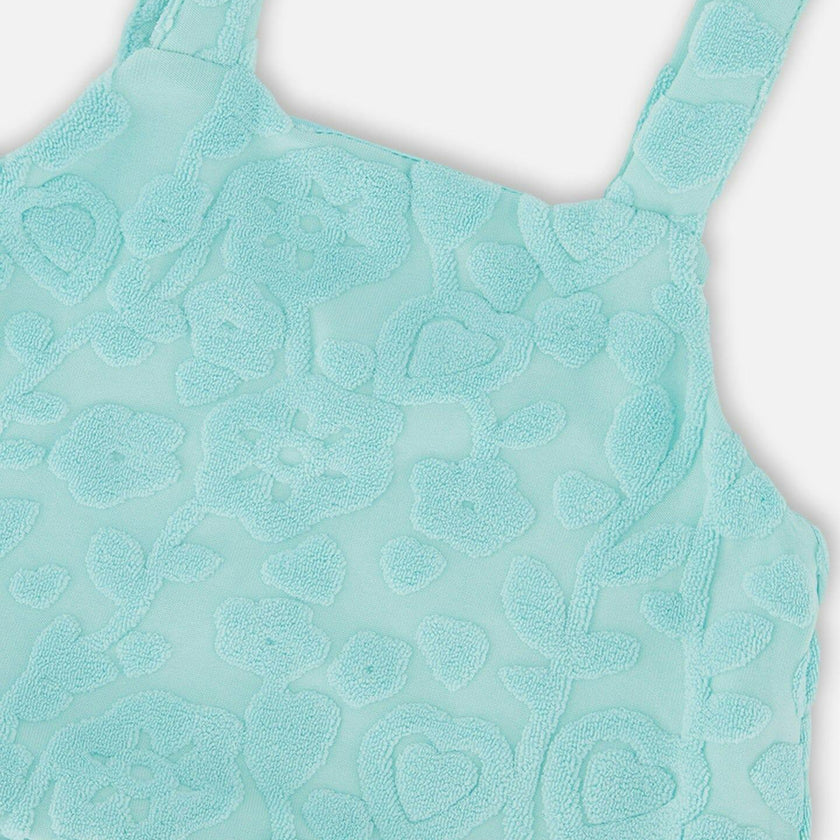 Terry Tank Top With Shorts Set