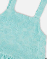Terry Tank Top With Shorts Set
