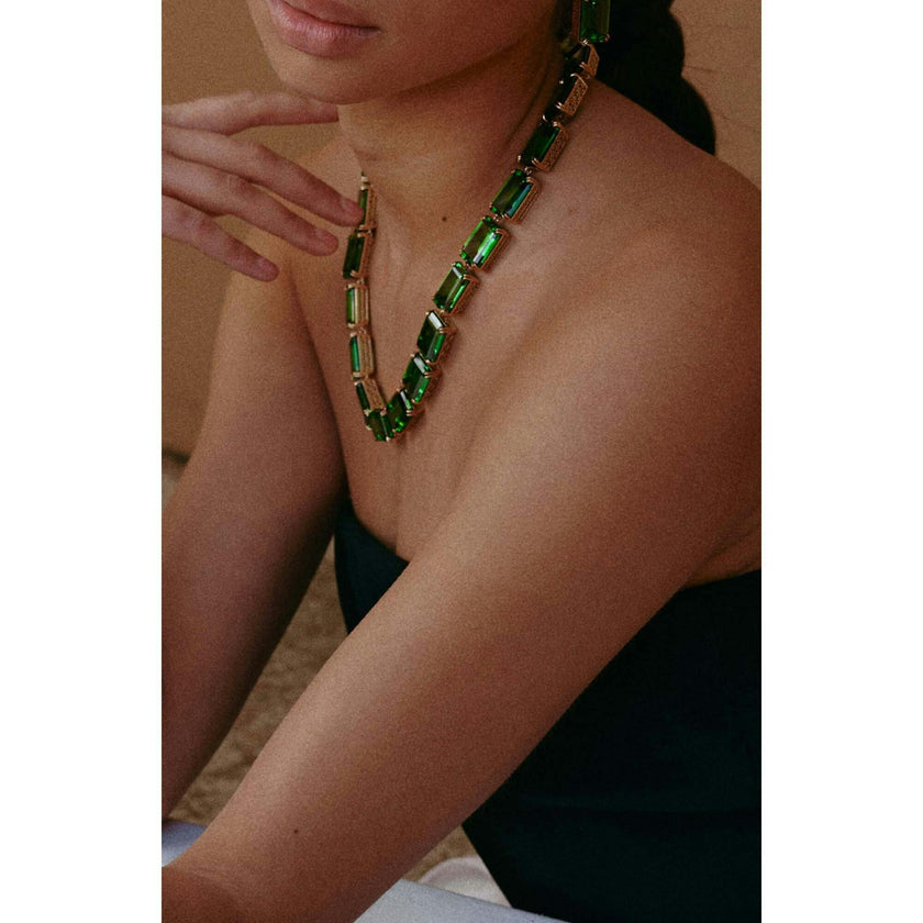 Lime Glow Necklace
