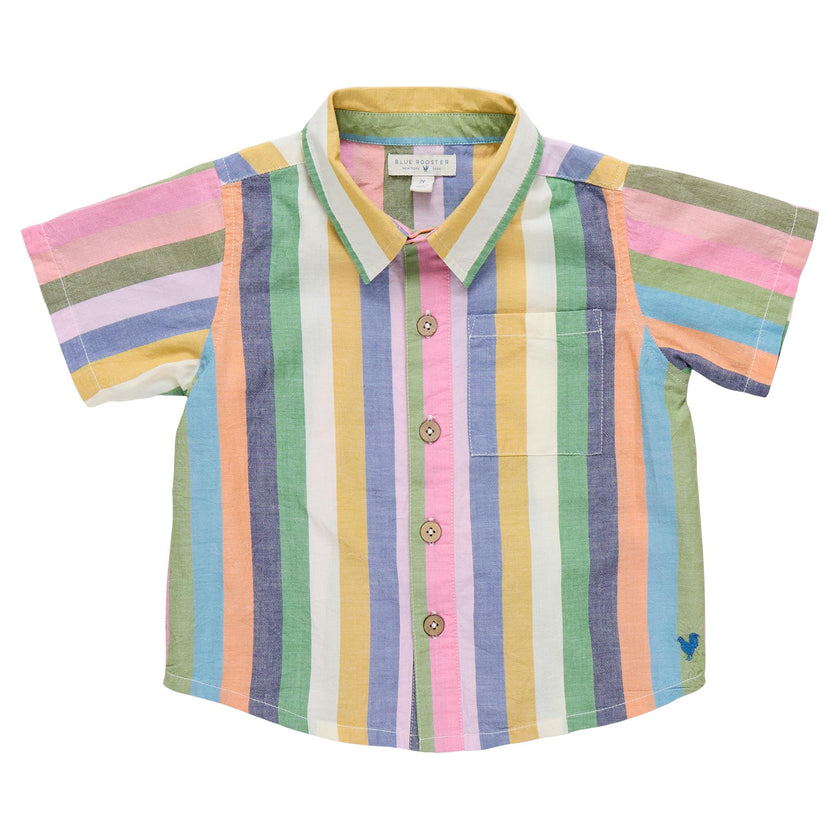 Boys Jack Shirt - Parade Stripe