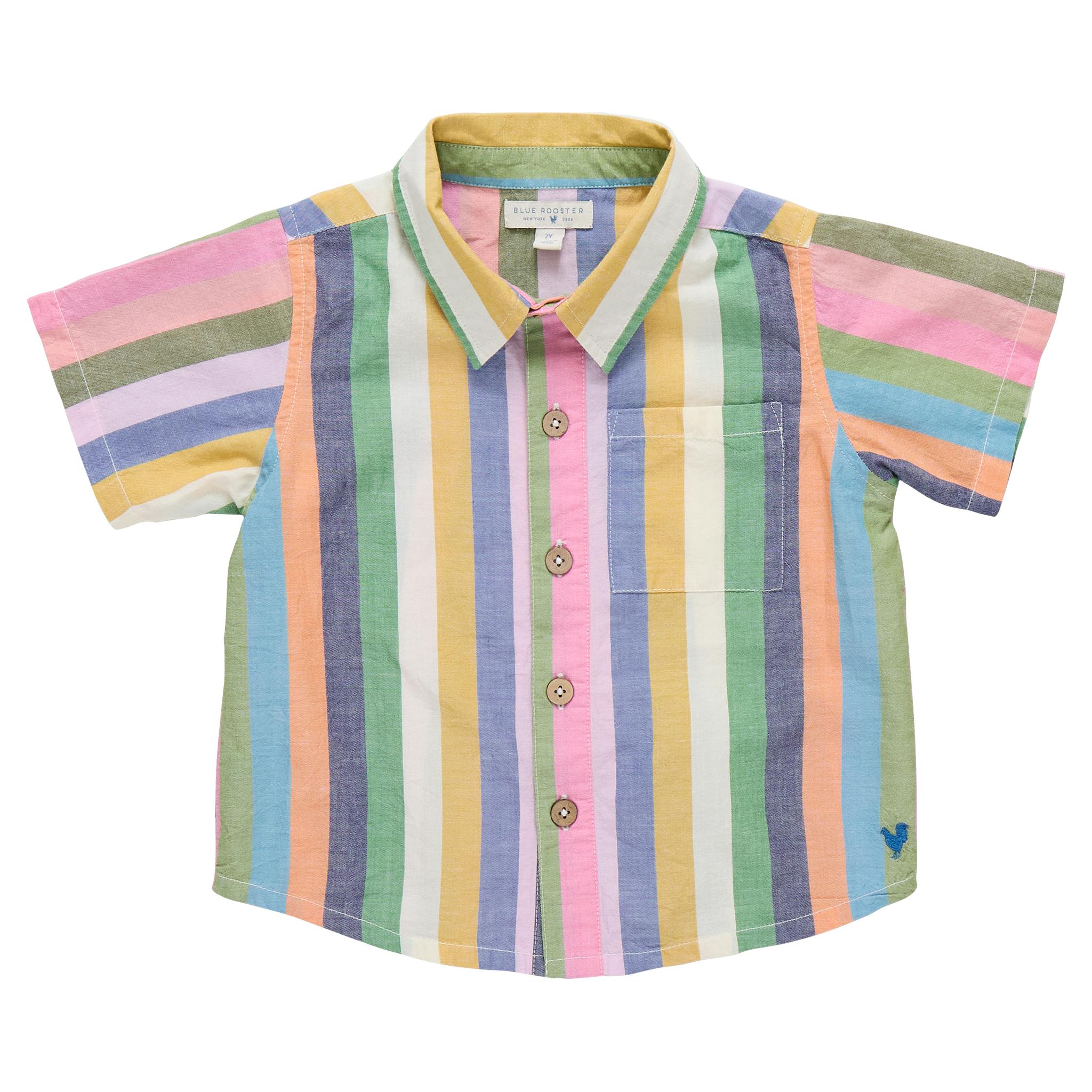 Boys Jack Shirt - Parade Stripe