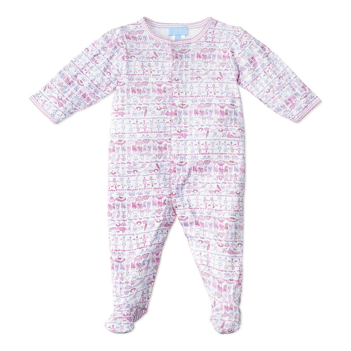 Ballet Snap Baby Onesie