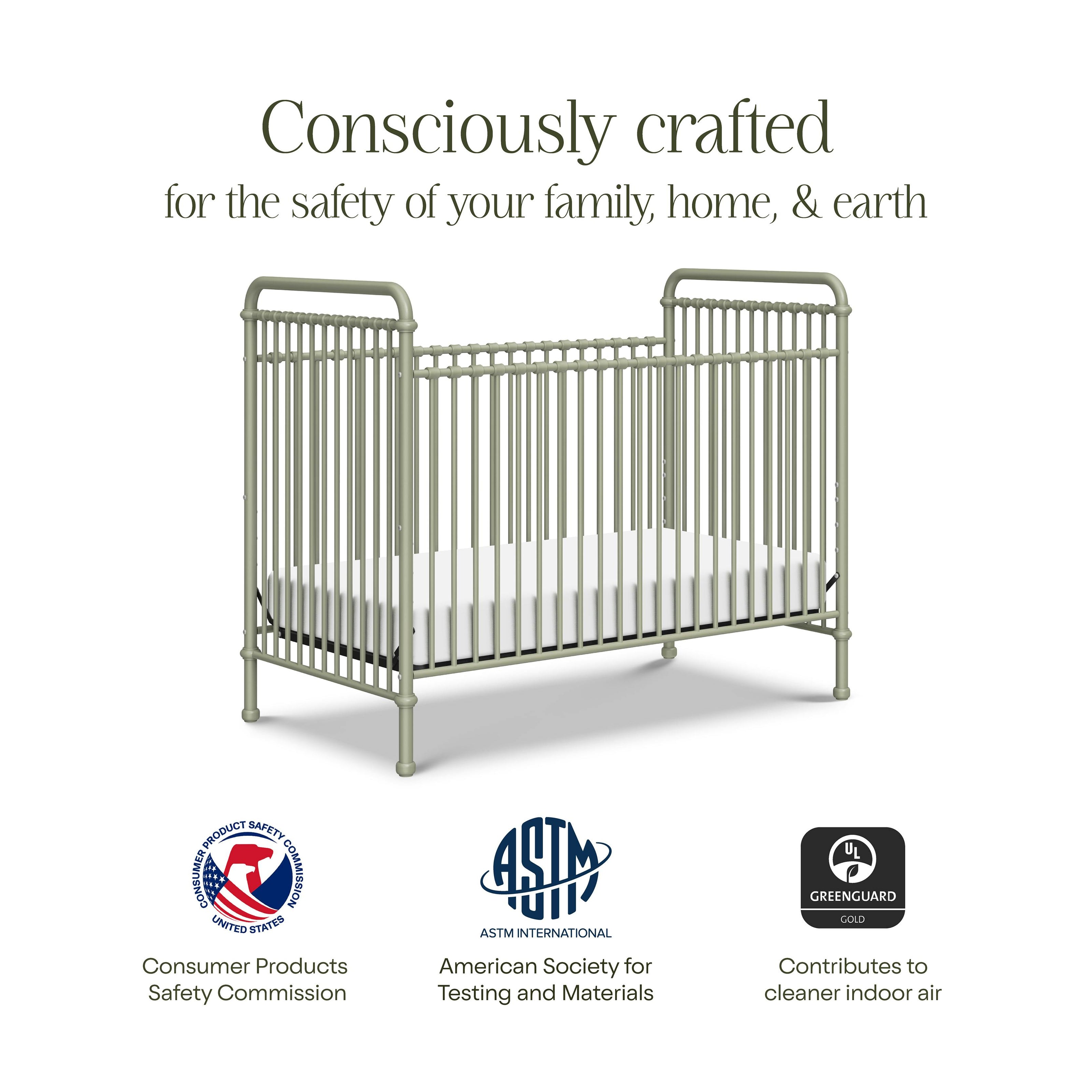 Abigail 3-in-1 Convertible Crib