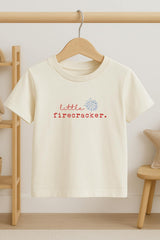 Little Firecracker Organic Kids T-Shirt