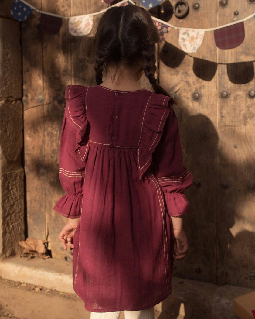 Margot Dress - Plum