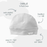 CHARLIE 5-Pack Caps