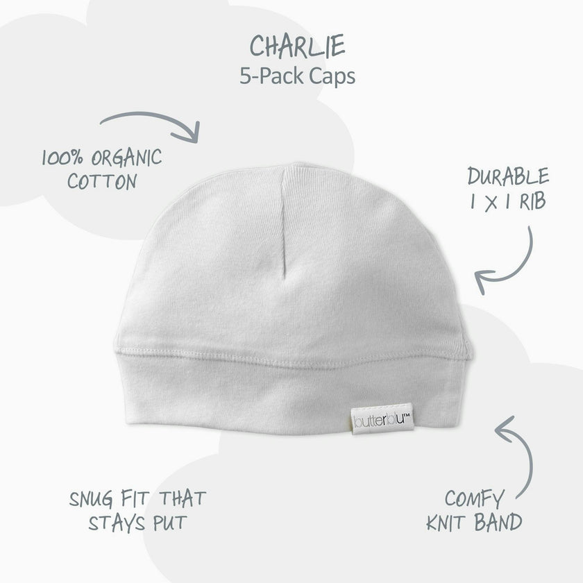 CHARLIE 5-Pack Caps