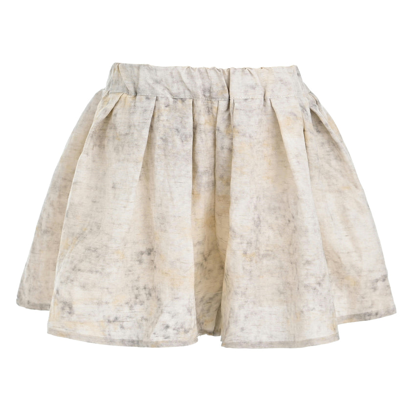 Marble Pleated Two-Piece Set