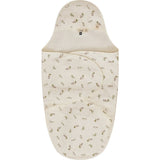 Printed Wrap Terry Towel Mauve/Cream