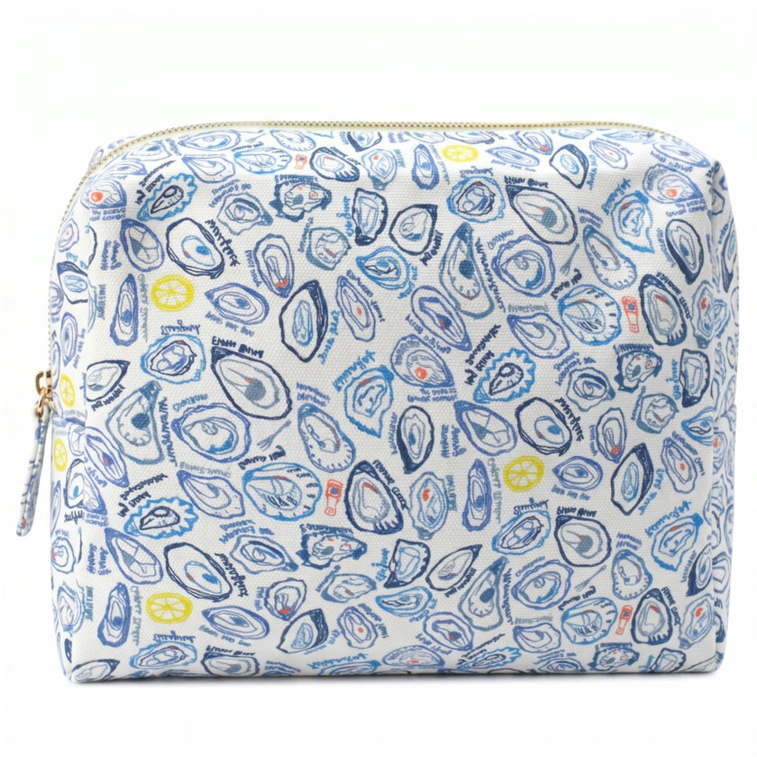 Oysters Large Travel Pouch