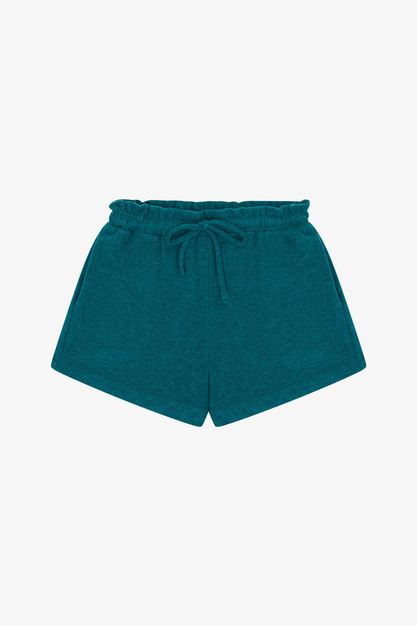 Tenly Hacci Jersey High Waist Drawstring Short