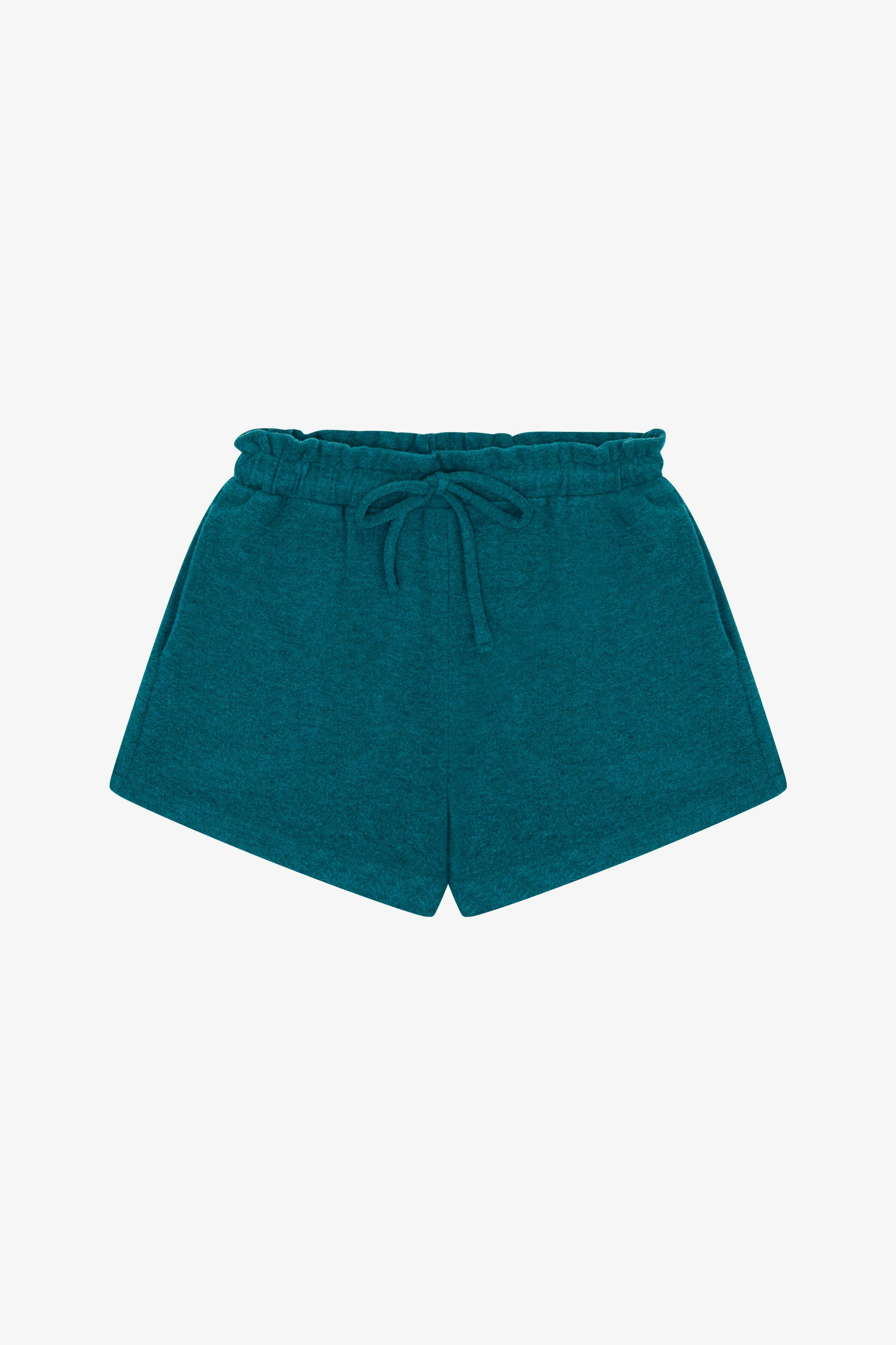 Tenly Hacci Jersey High Waist Drawstring Short