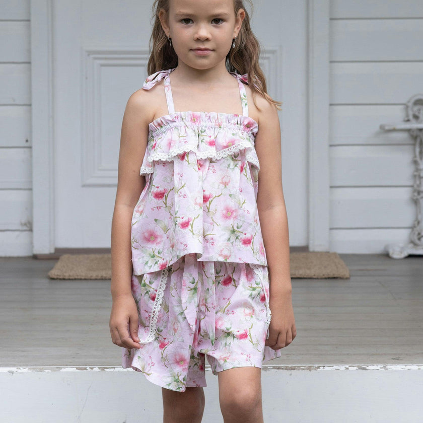 Cotton Shorts with Pocket