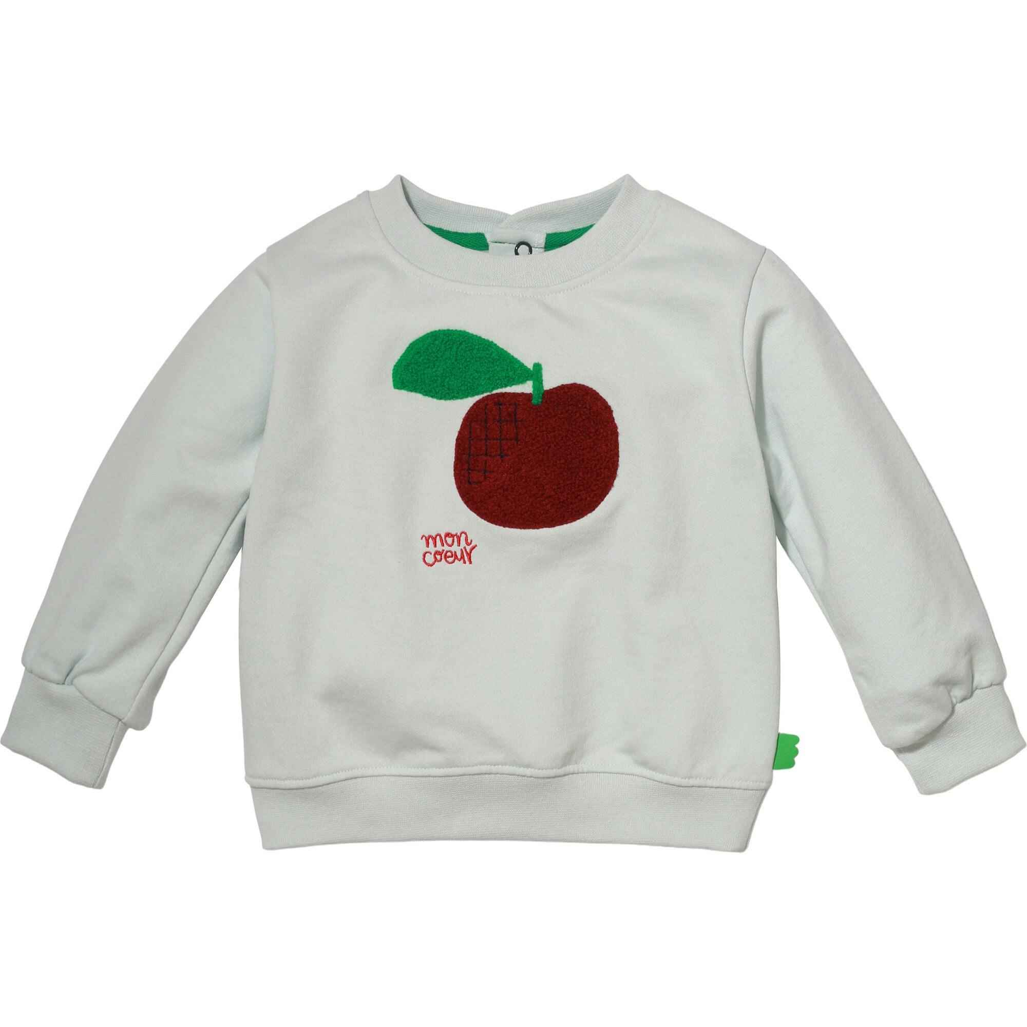Recycled Cotton Apple Baby Sweatshirt
