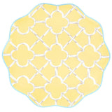 Bamboo Pattern Dinner Plates
