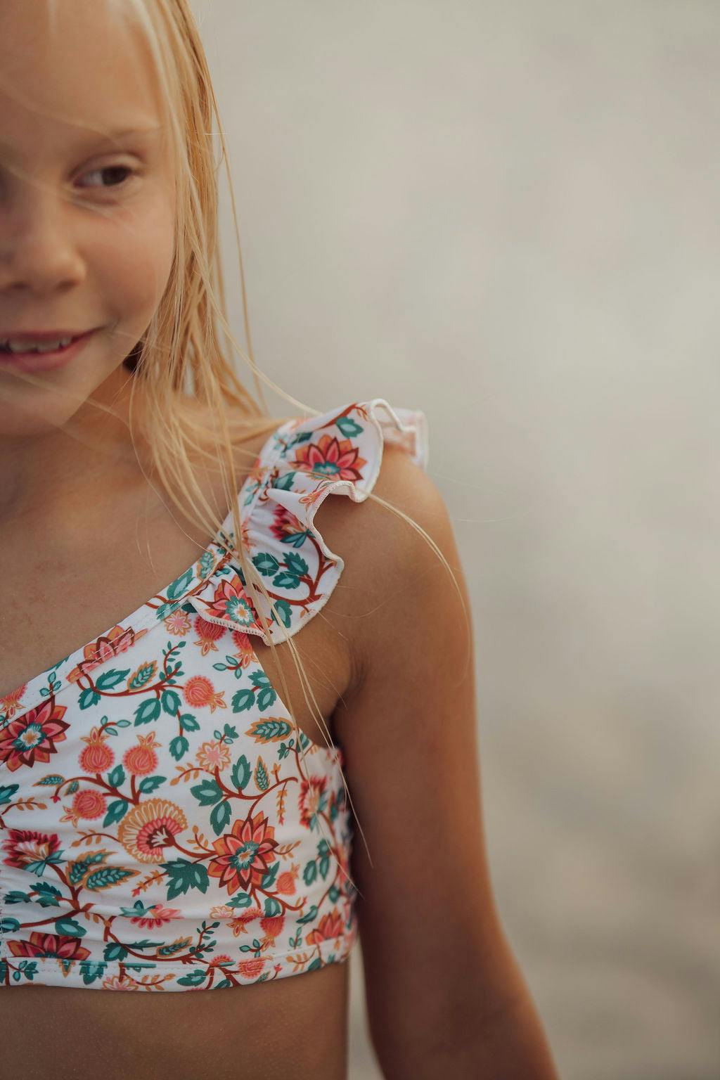 Ruffle 2 Piece Bikini | UPF + Recycled - In Bloom