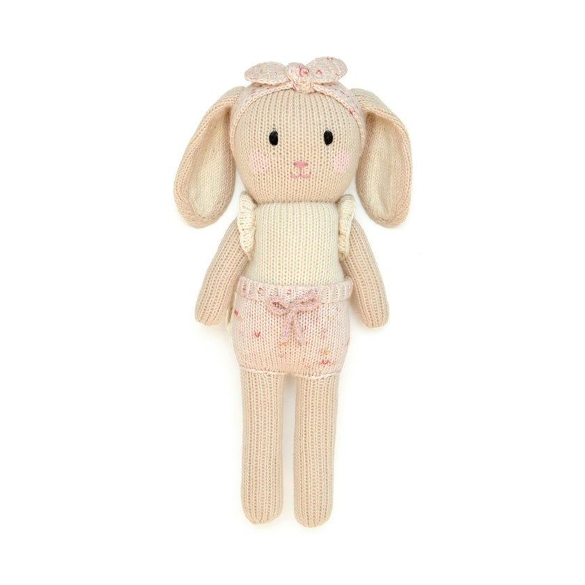 Pia the bunny Girl 11" Confetti pink
