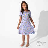 Minecraft Pixel Pals Girls' Short Sleeve Dress