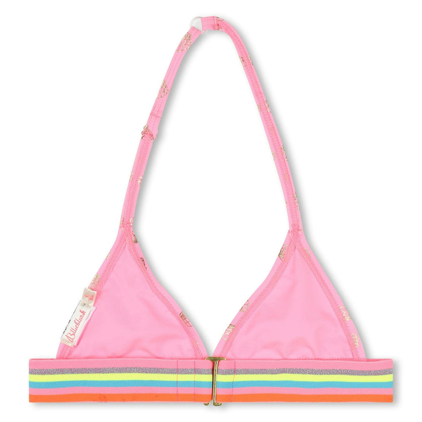 Pink Seashell Print Bikini