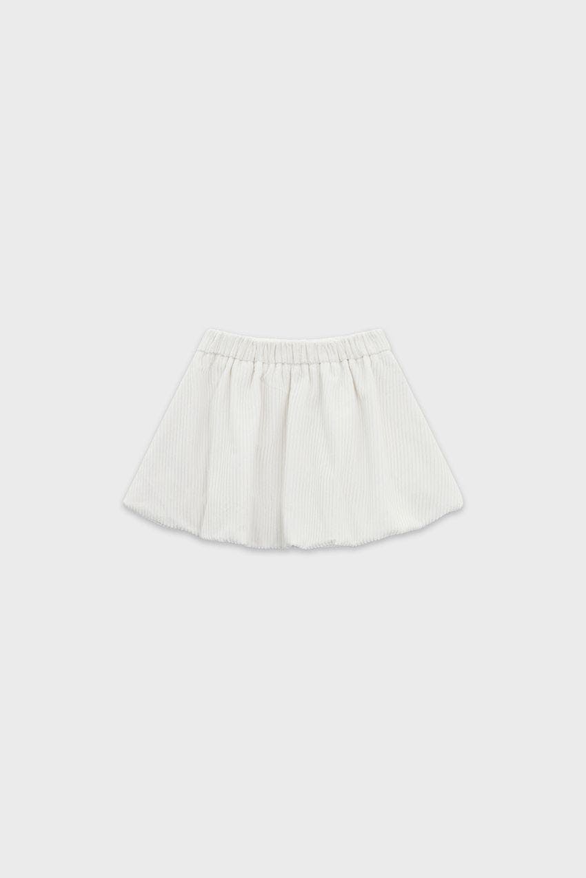 Corduroy Balloon Skirt