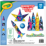Crayola Cosmic Magnetic Tiles 40 Piece Set