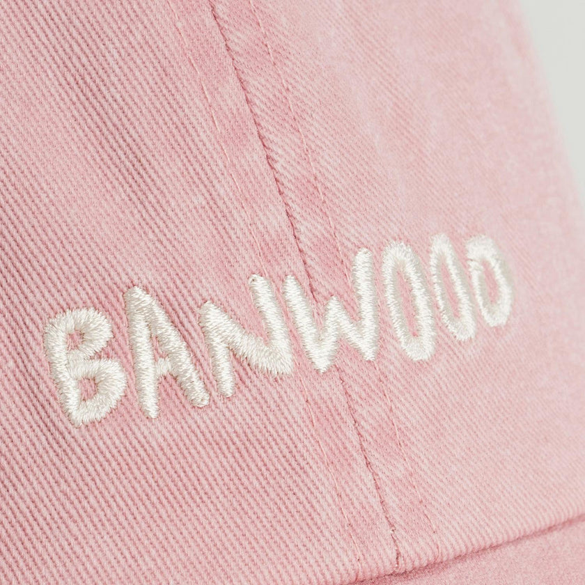 Banwood Kids Washed Cap — Rose