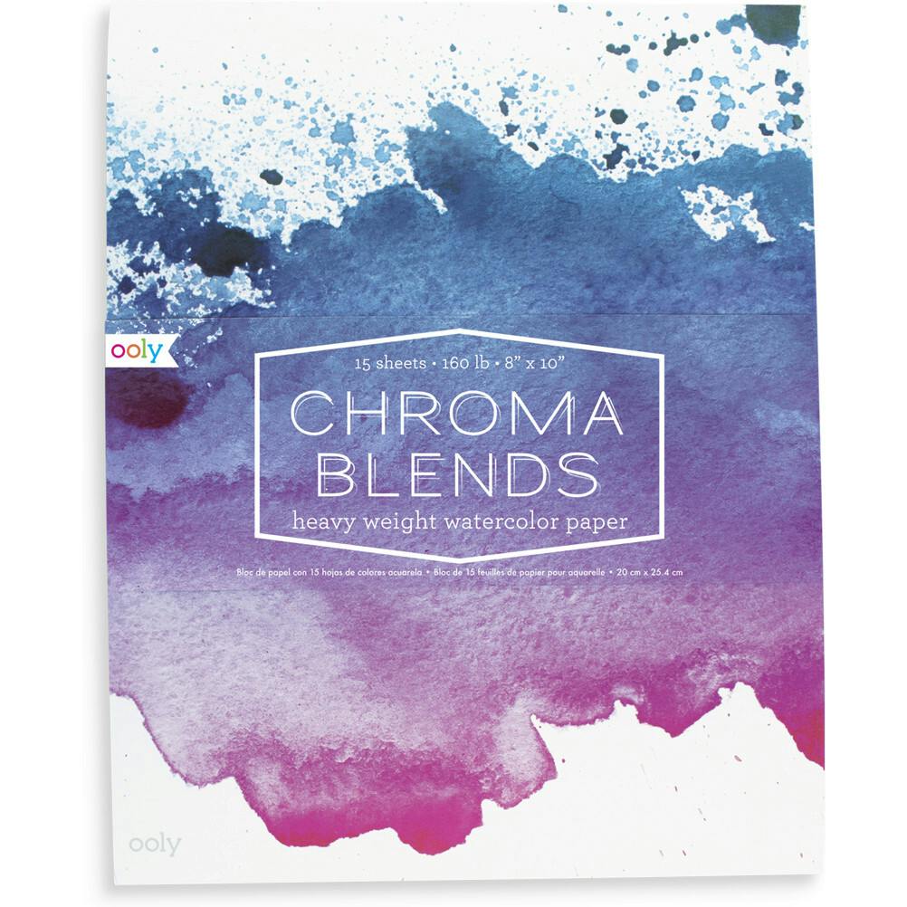Chroma Blends Watercolor Paper - Heavyweight - 15 Sheets