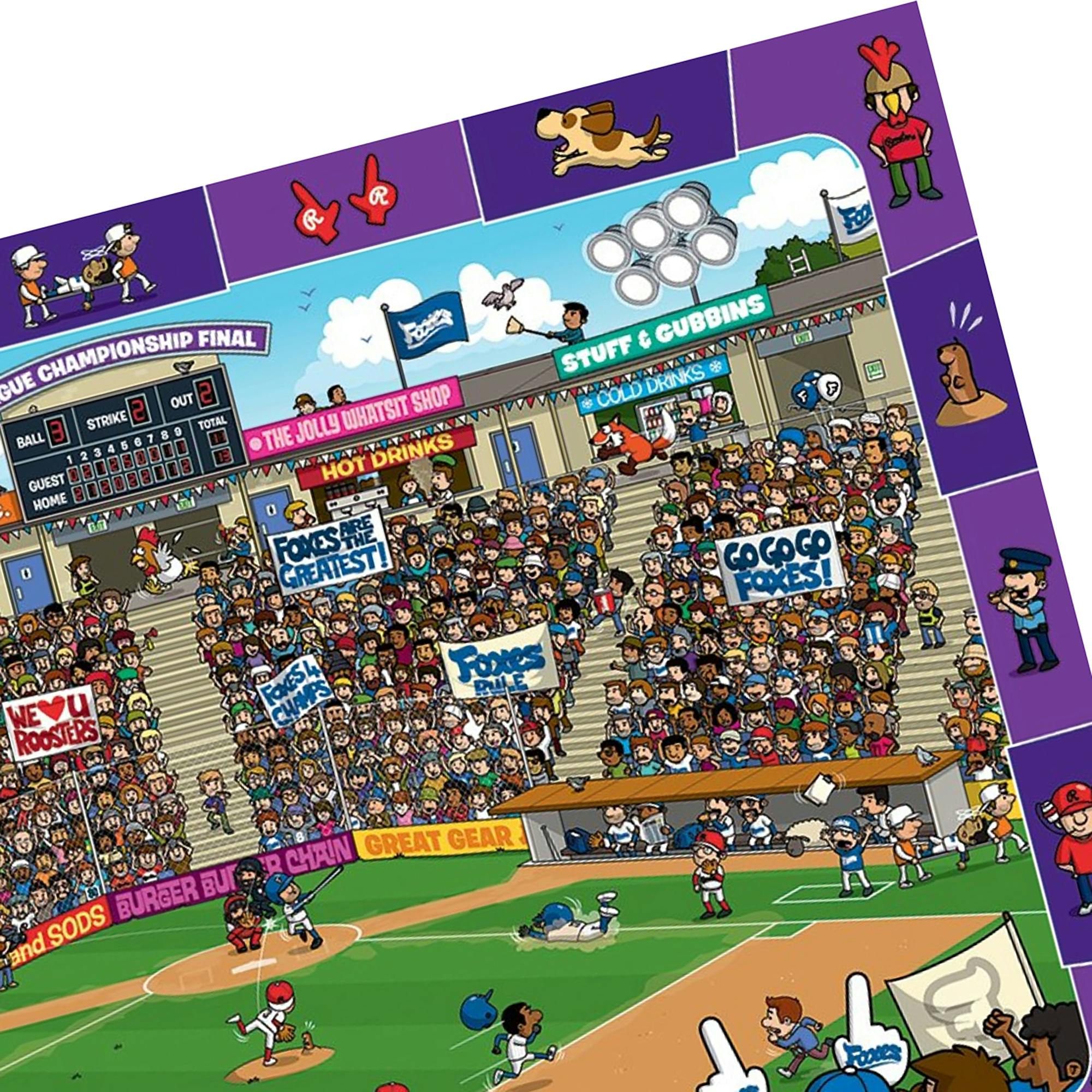 Spot & Find: Baseball - 100 PC Puzzle