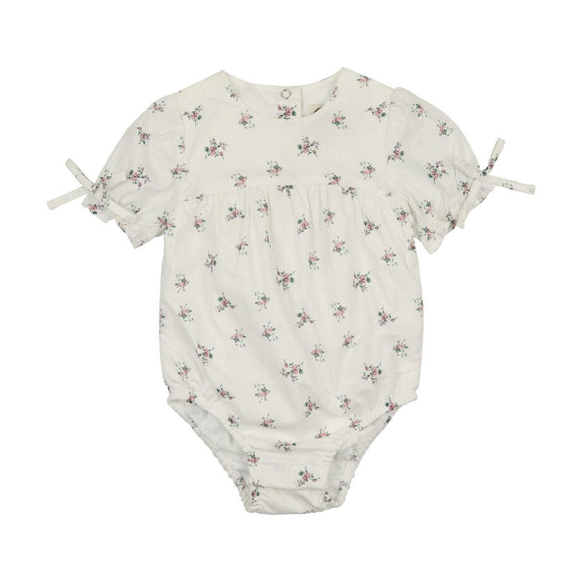 Rose Dot Baby Girl's Romper