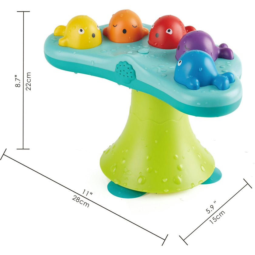 Music Fountain Bath Toy with 2 Play Modes