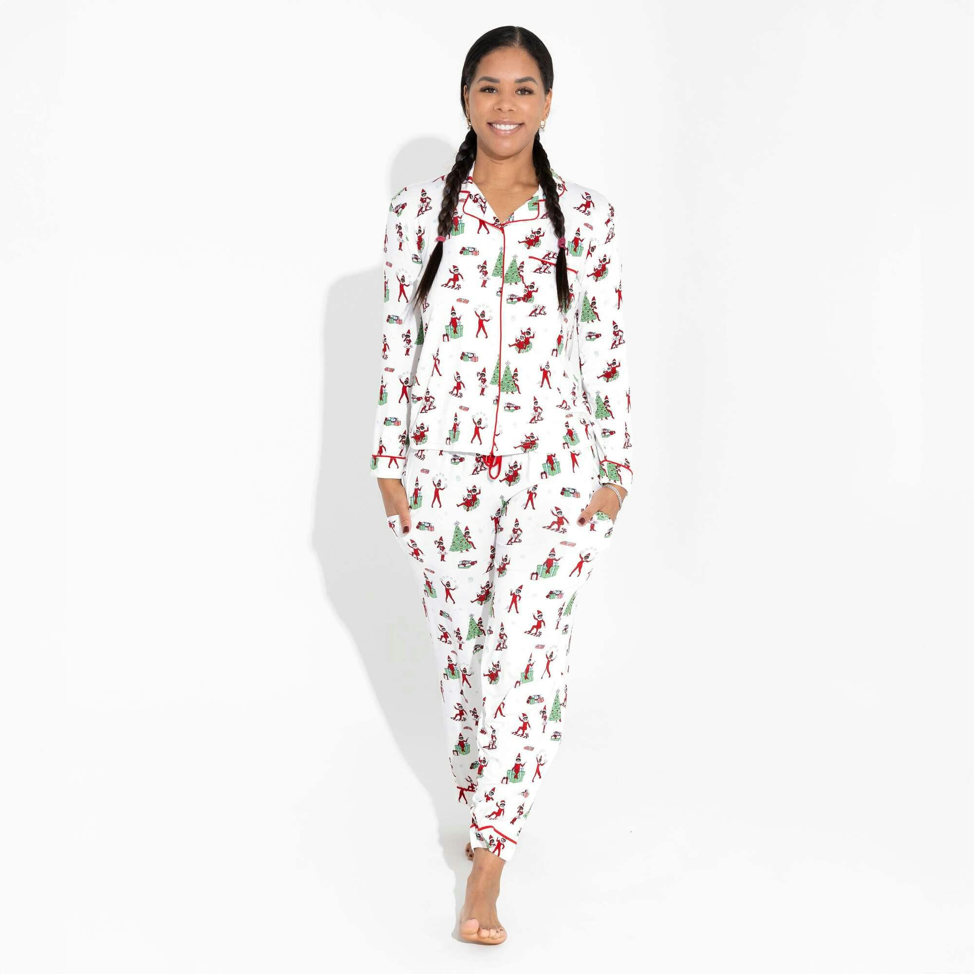 The Elf On The Shelf Bamboo Women's Pajama Set