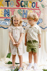 Maeva Dress - Apple Stripe