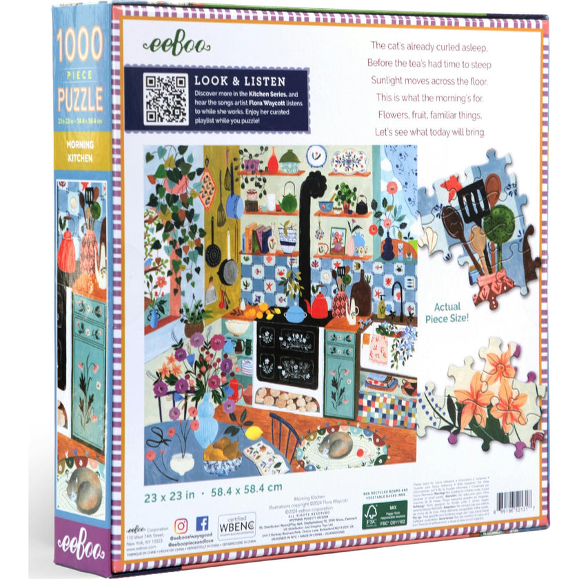 Piece&Love: Morning Kitchen - 1000 pc Puzzle