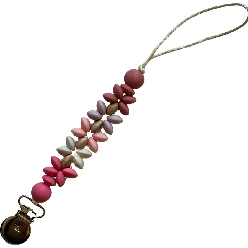 Petite Mila Pacifier And Toy Clip