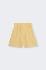 Alheli Woman Short Mimosa Yellow Stripes