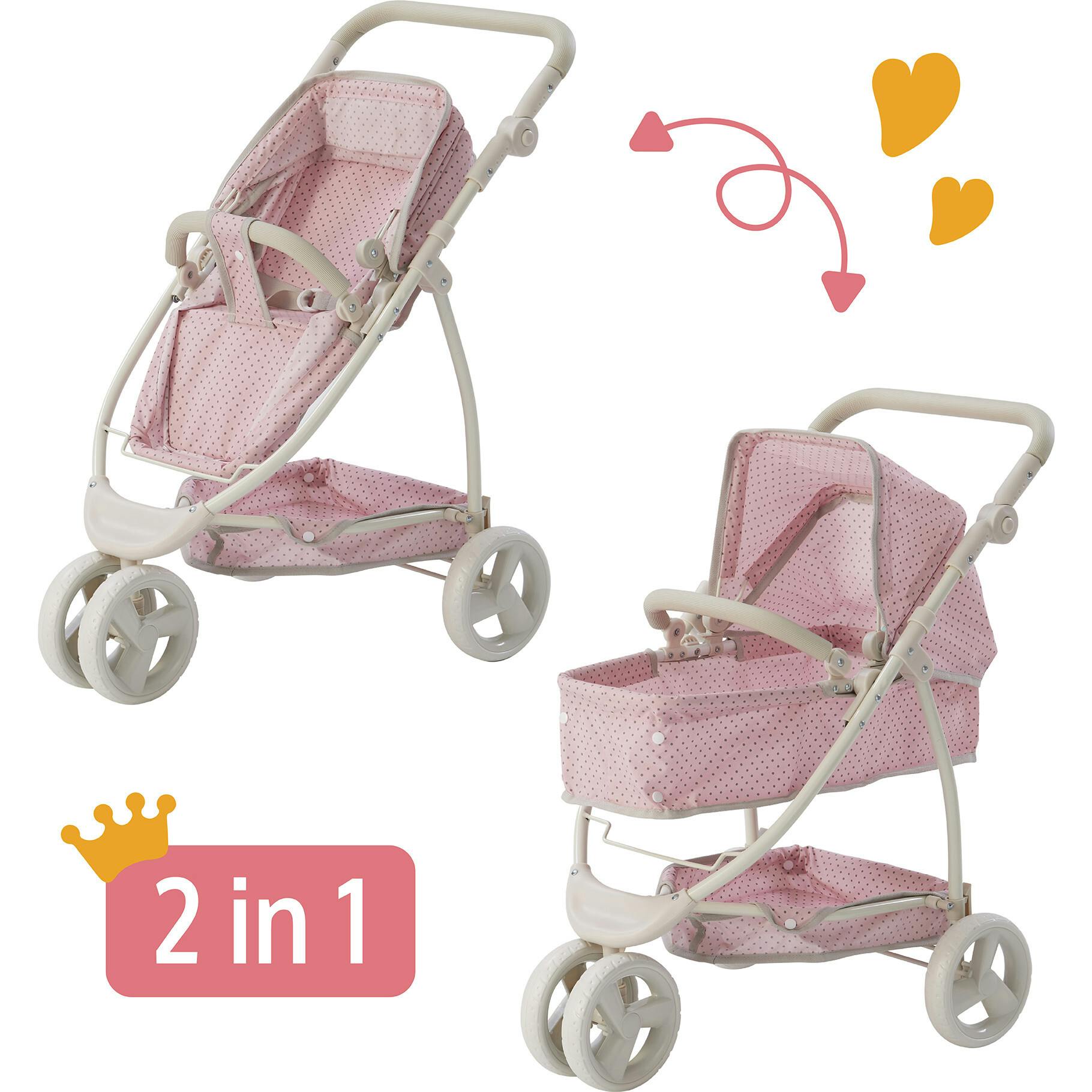 Olivia's Little World Doll 2-in-1 Convertible Stroller