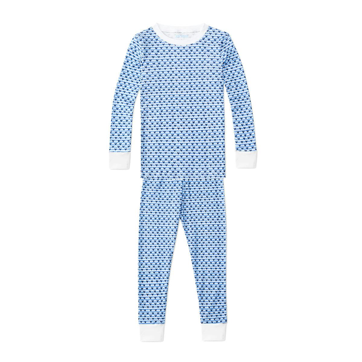 Sailor Hearts Two Piece Kids Pajamas