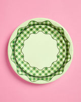 Christmas Cottage Plates Set - 32 paper plates, 2 sizes