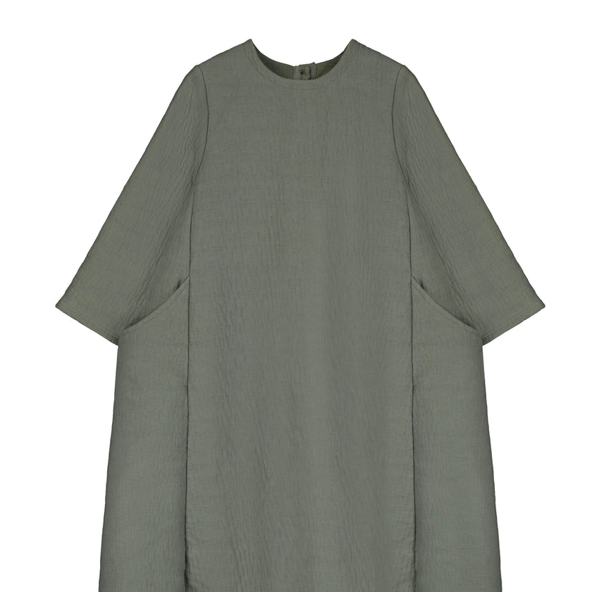 Dune Dress Dark Green