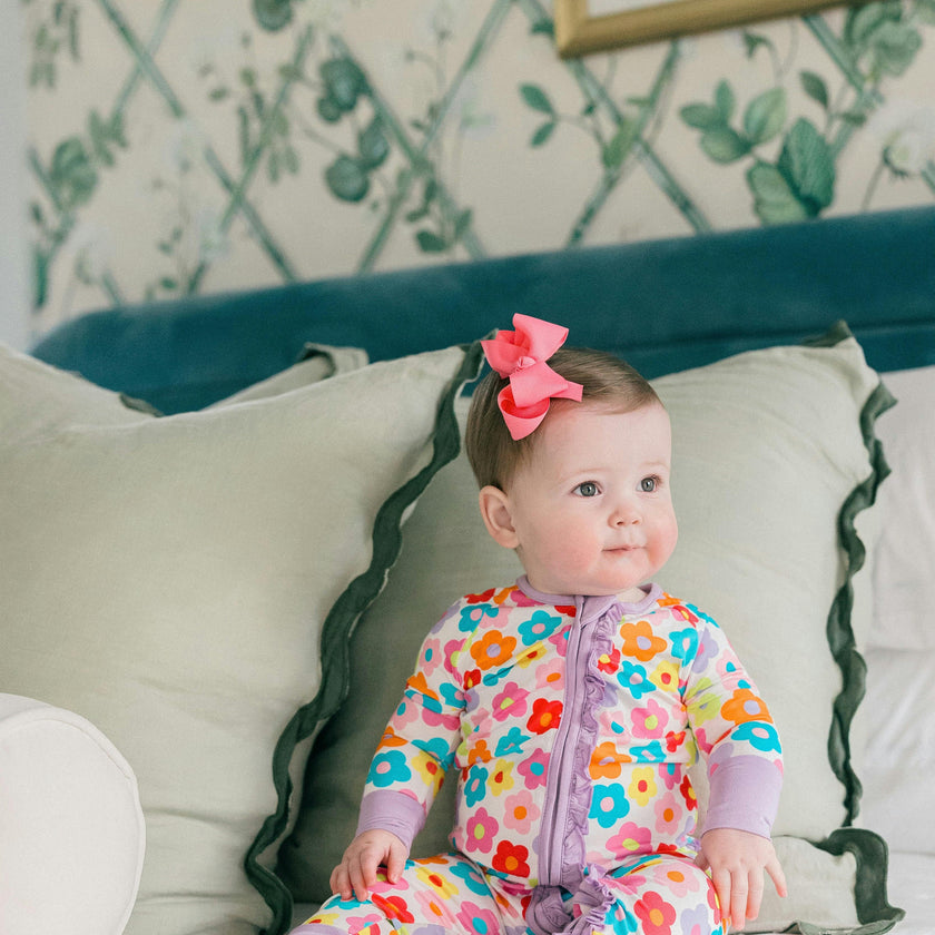 Mallory Bamboo Ruffle Romper