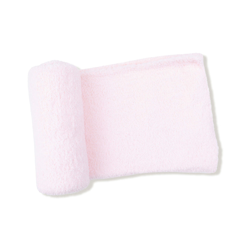 Chenille - Pretty Pink Stoller Blanket
