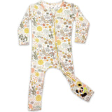 Fall Floral Bamboo Convertible Footie