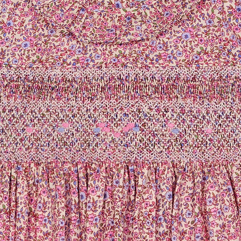 Smocked Girls Dress