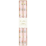 Floral Pattern Table Candles